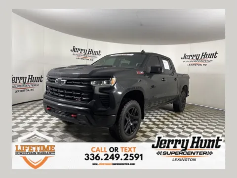 Black 2023 Chevrolet Silverado 1500 LT Trail Boss for sale in Lexington, NC