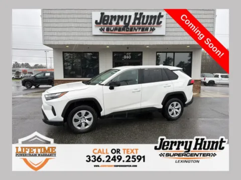 White 2025 Toyota RAV4 LE for sale in Lexington, NC