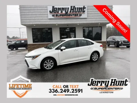White 2024 Toyota Corolla LE for sale in Lexington, NC