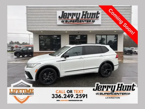 White 2023 Volkswagen Tiguan 2.0T SE R-Line Black for sale in Lexington, NC