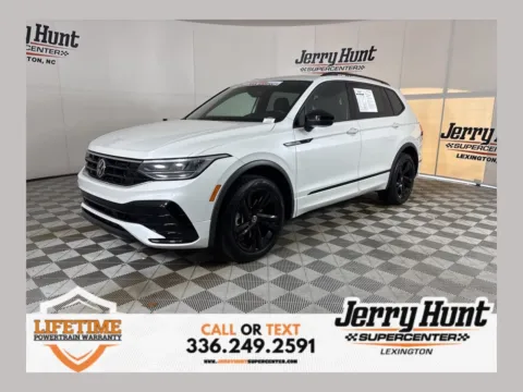 White 2023 Volkswagen Tiguan 2.0T SE R-Line Black for sale in Lexington, NC