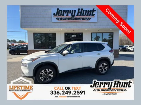 White 2023 Nissan Rogue SV for sale in Lexington, NC