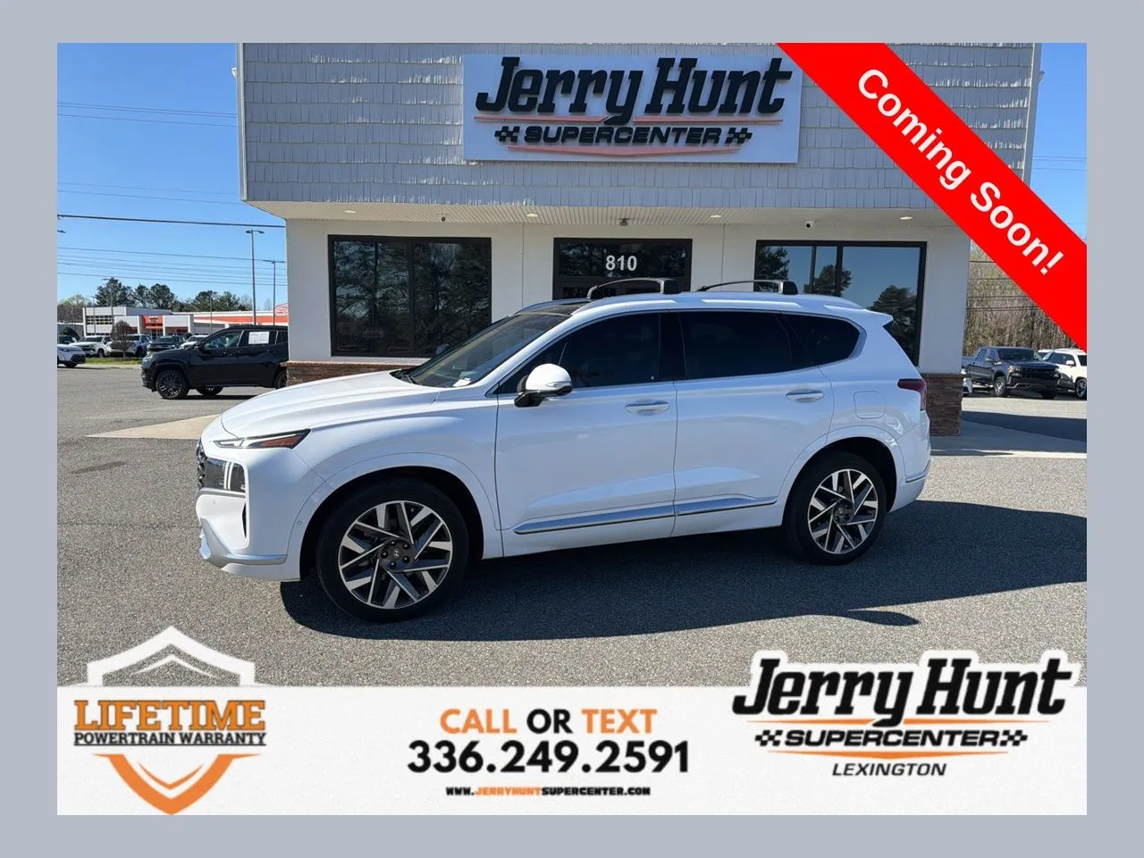 White 2023 Hyundai Santa Fe Calligraphy for sale in Lexington, NC