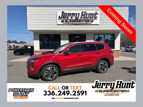 Red 2020 Hyundai Santa Fe Limited for sale in Lexington, NC