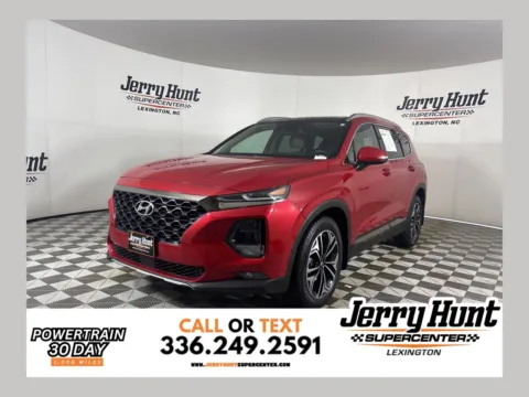 Red 2020 Hyundai Santa Fe Limited for sale in Lexington, NC
