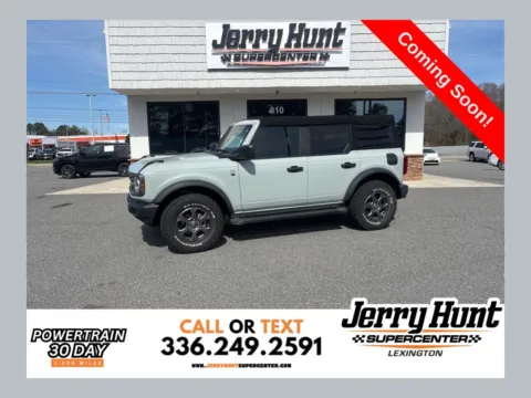 Gray 2021 Ford Bronco Big Bend for sale in Lexington, NC