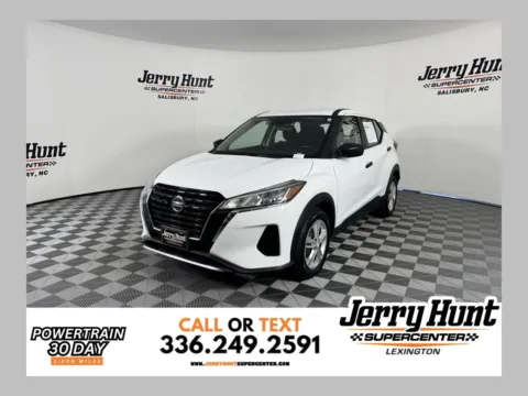 White 2021 Nissan Kicks S for sale in Lexington, NC