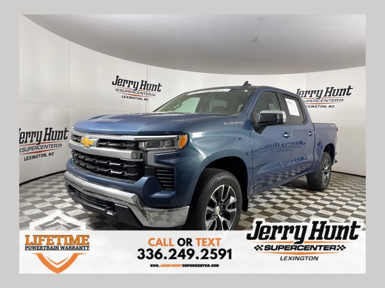 Blue 2024 Chevrolet Silverado 1500 LT for sale in Lexington, NC