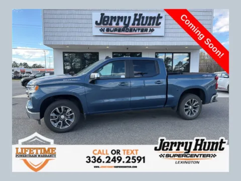 Blue 2024 Chevrolet Silverado 1500 LT for sale in Lexington, NC