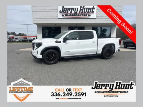 White 2023 GMC Sierra 1500 Elevation for sale in Lexington, NC