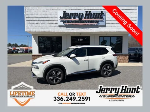 White 2023 Nissan Rogue Platinum for sale in Lexington, NC