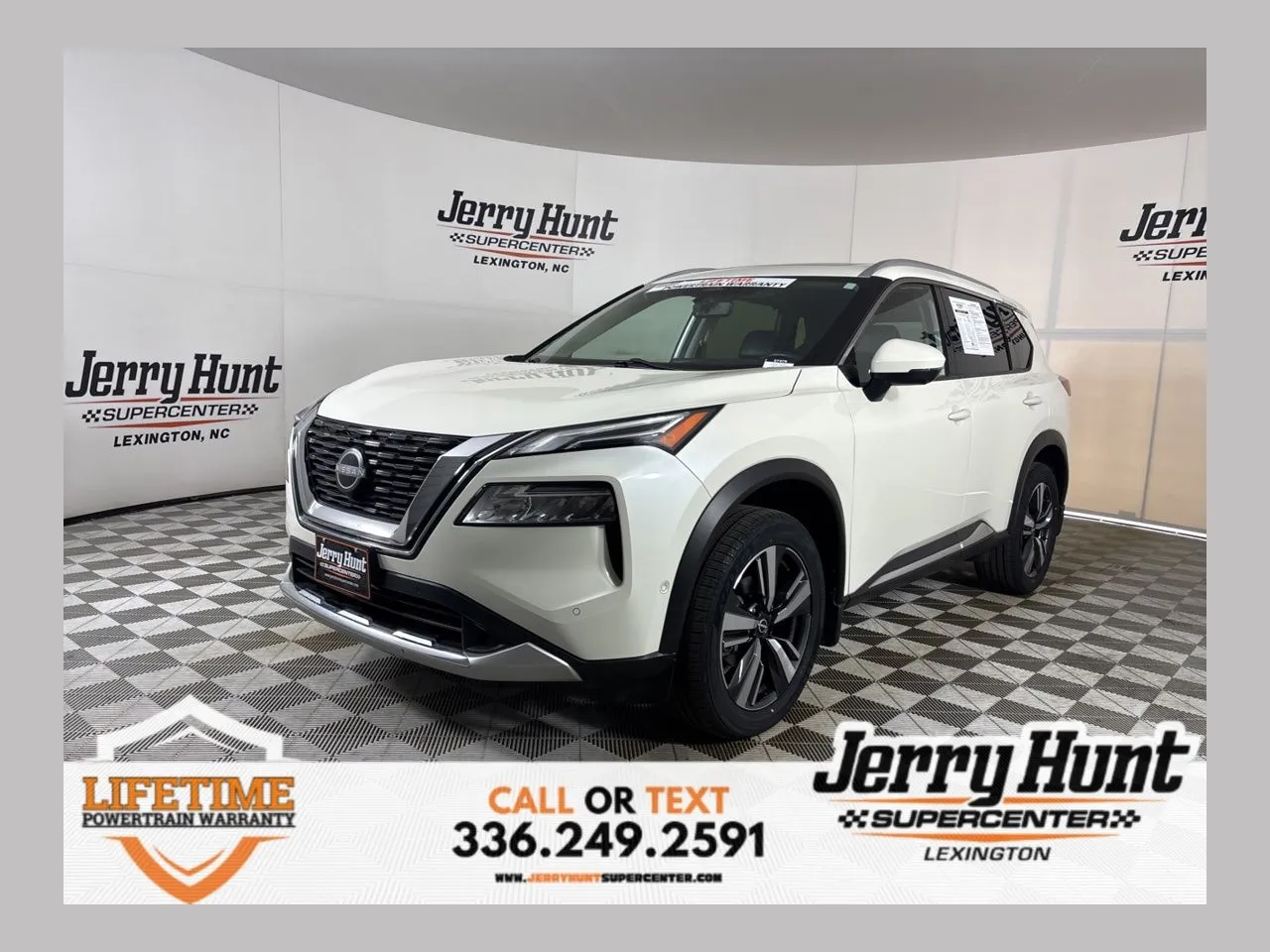 White 2023 Nissan Rogue Platinum for sale in Lexington, NC