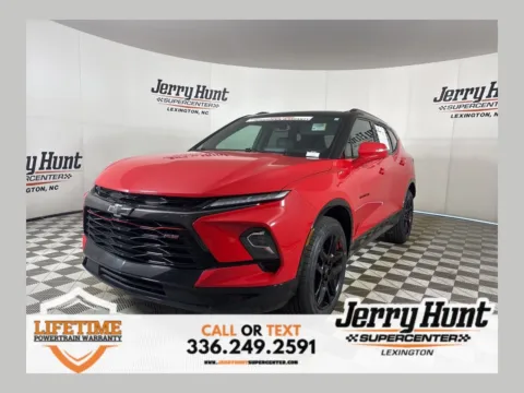 Red 2024 Chevrolet Blazer RS for sale in Lexington, NC