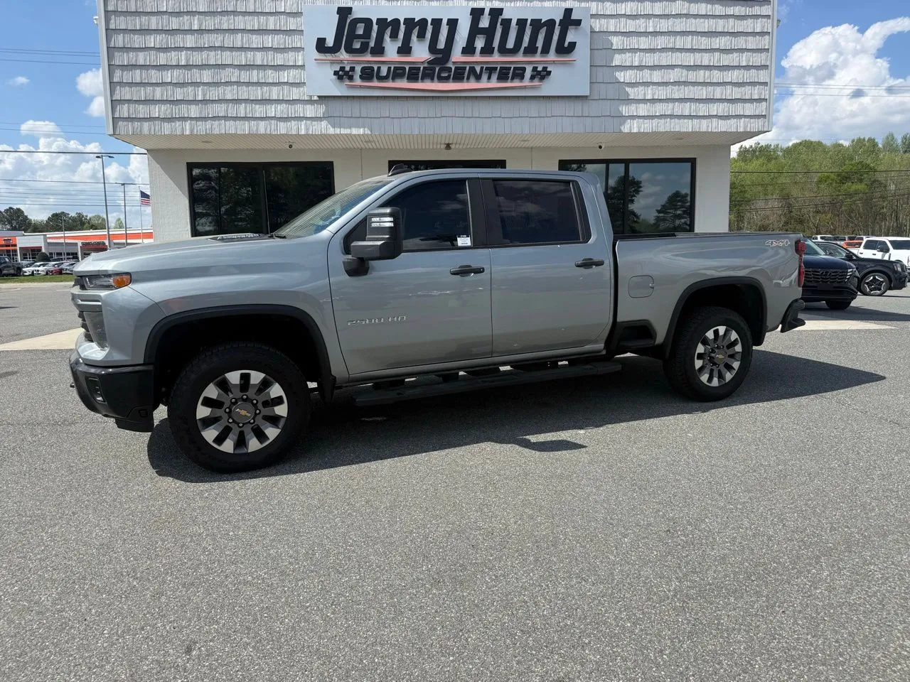 Gray 2024 Chevrolet Silverado 2500HD Custom for sale in Lexington, NC