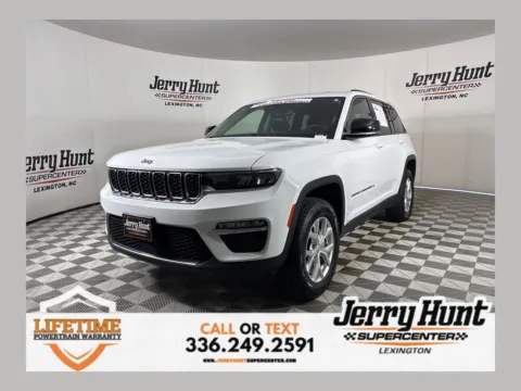 White 2023 Jeep Grand Cherokee Limited for sale in Lexington, NC