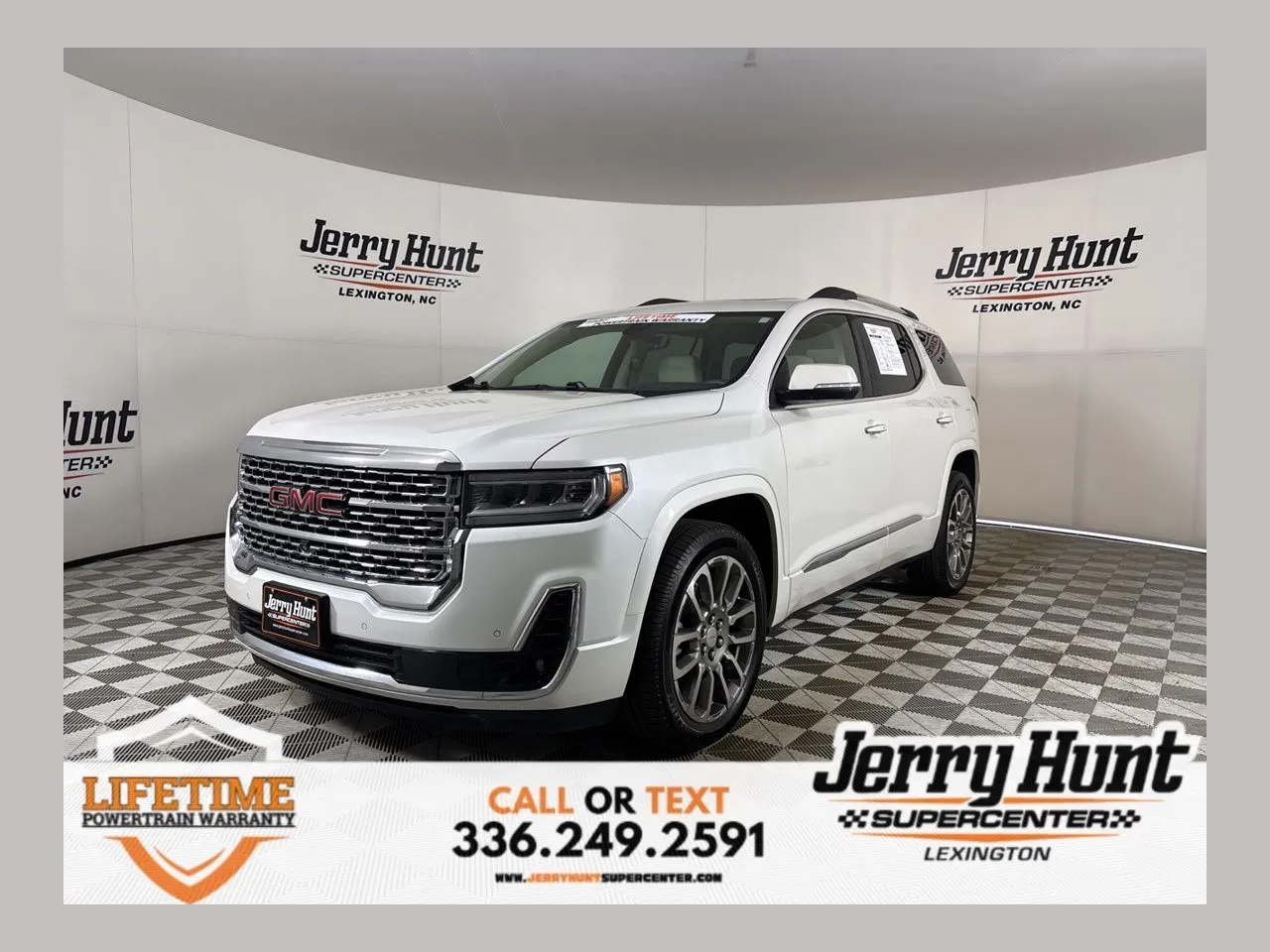 White 2023 GMC Acadia Denali for sale in Lexington, NC