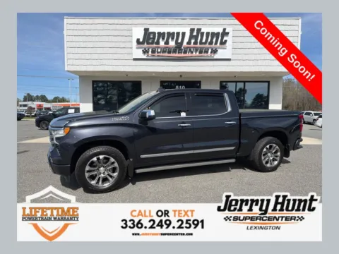 Gray 2023 Chevrolet Silverado 1500 High Country for sale in Lexington, NC