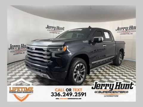 Gray 2023 Chevrolet Silverado 1500 High Country for sale in Lexington, NC