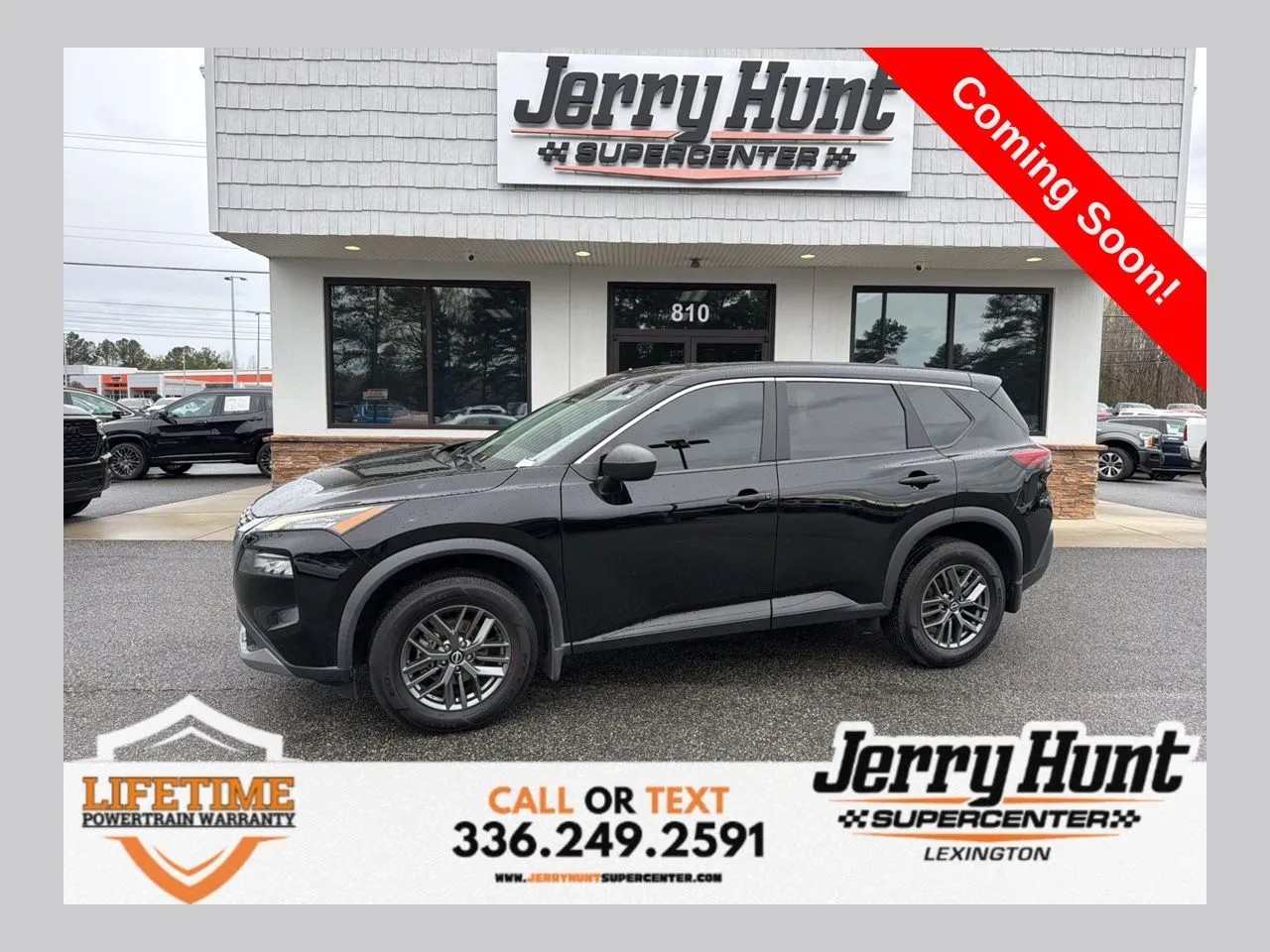 Black 2023 Nissan Rogue S for sale in Lexington, NC