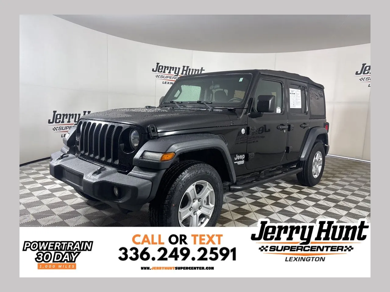 Black 2018 Jeep Wrangler Unlimited Sport S for sale in Lexington, NC
