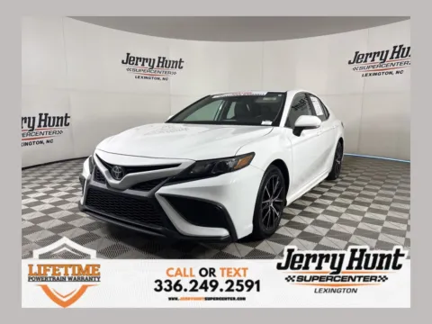 White 2023 Toyota Camry SE for sale in Lexington, NC