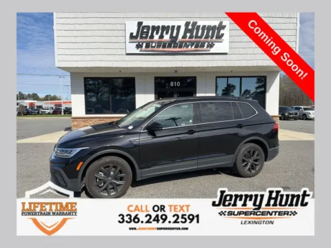 Black 2024 Volkswagen Tiguan 2.0T SE for sale in Lexington, NC