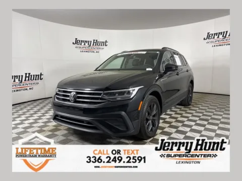 Black 2024 Volkswagen Tiguan 2.0T SE for sale in Lexington, NC