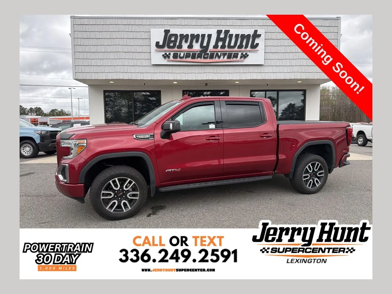 Red 2020 GMC Sierra 1500 AT4 for sale in Lexington, NC