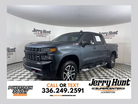 Gray 2019 Chevrolet Silverado 1500 Custom Trail Boss for sale in Lexington, NC