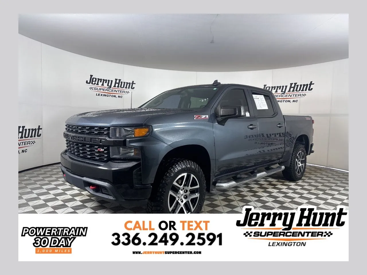 Gray 2019 Chevrolet Silverado 1500 Custom Trail Boss for sale in Lexington, NC