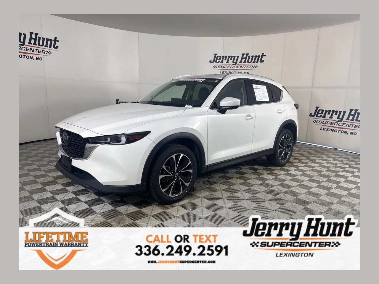 White 2023 Mazda CX-5 2.5 S Premium Package for sale in Lexington, NC