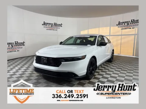 White 2025 Honda Accord SE for sale in Lexington, NC