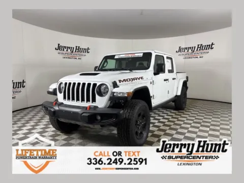 White 2023 Jeep Gladiator Mojave for sale in Lexington, NC