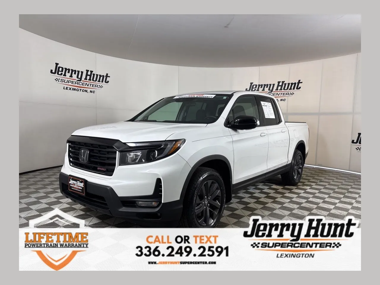 White 2023 Honda Ridgeline Sport for sale in Lexington, NC