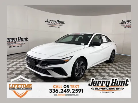 White 2025 Hyundai Elantra SEL Sport for sale in Lexington, NC