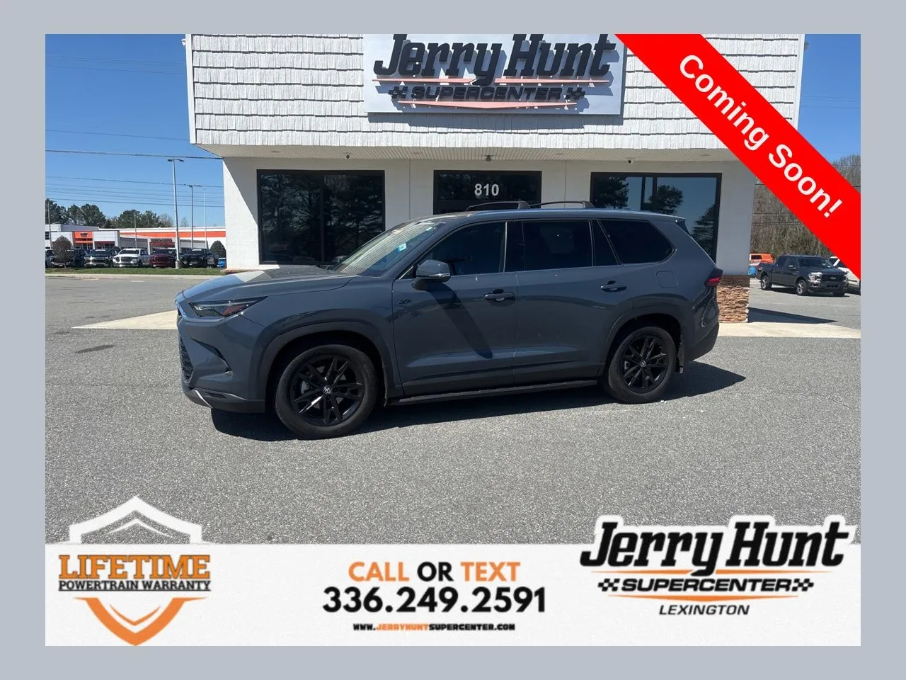 Black 2025 Toyota Grand Highlander Limited for sale in Lexington, NC