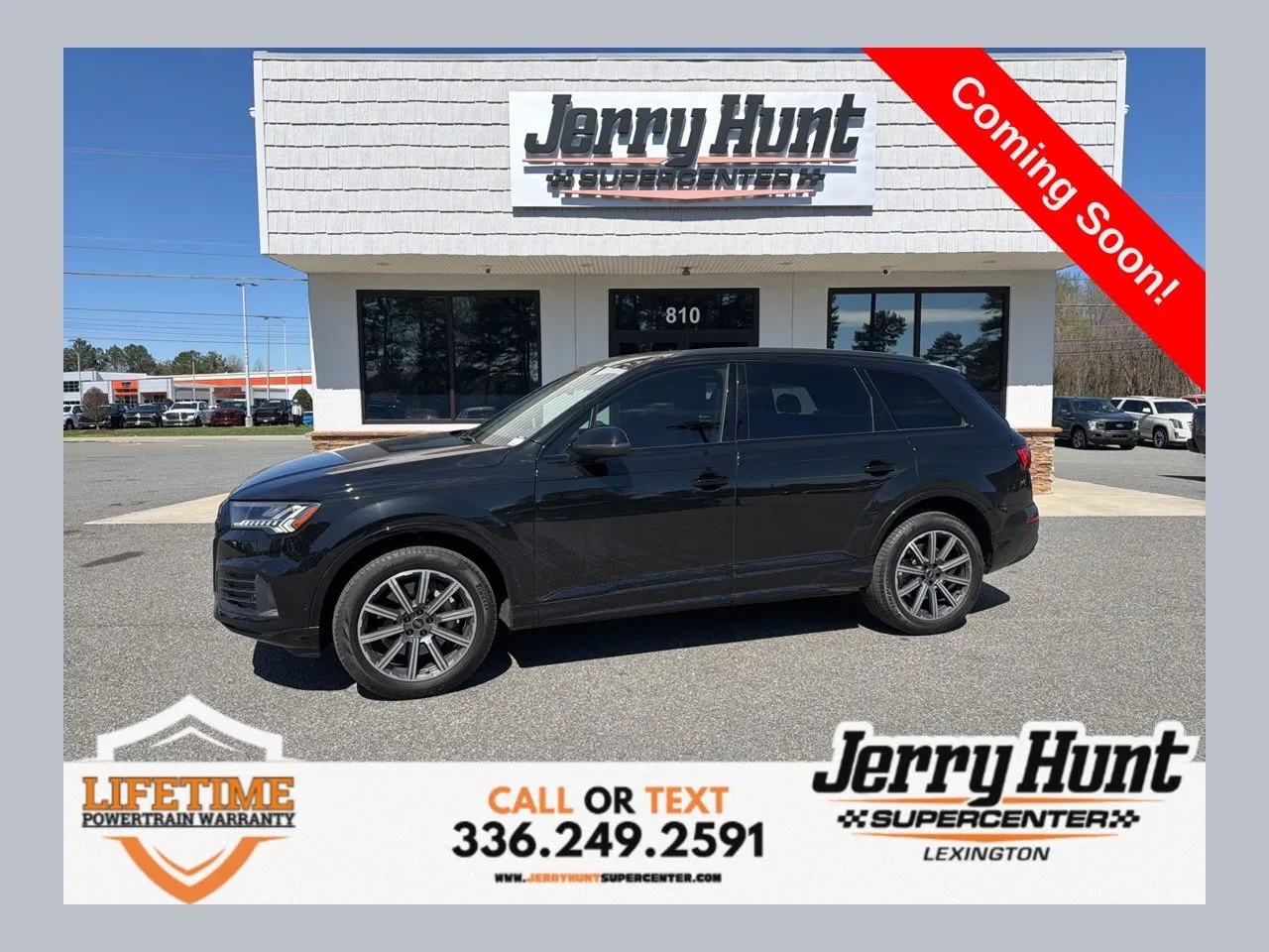 Black 2024 Audi Q7 45 Premium Plus for sale in Lexington, NC