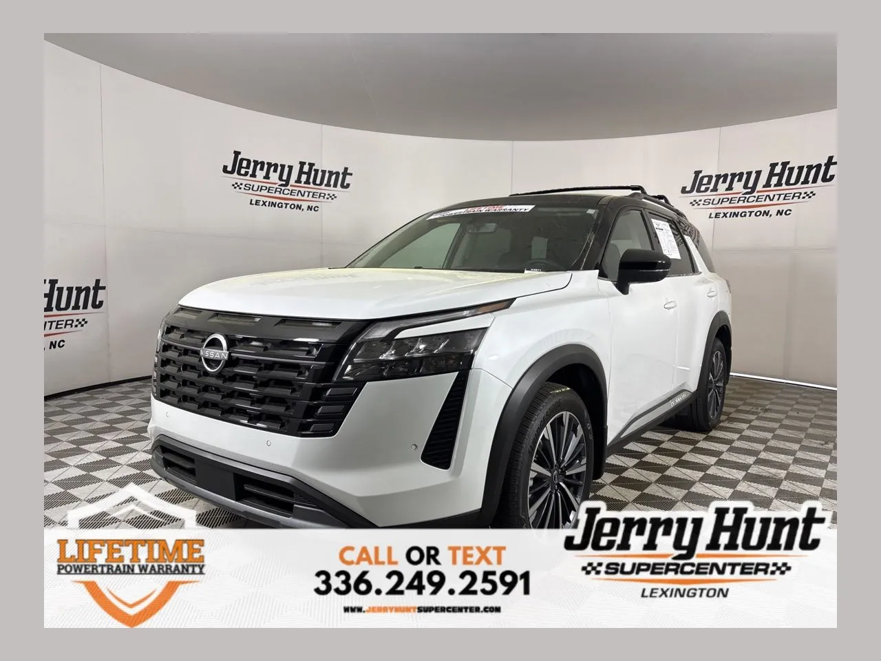 White 2026 Nissan Pathfinder Platinum for sale in Lexington, NC