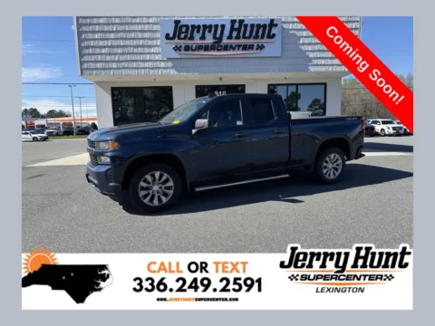 Blue 2021 Chevrolet Silverado 1500 Custom for sale in Lexington, NC