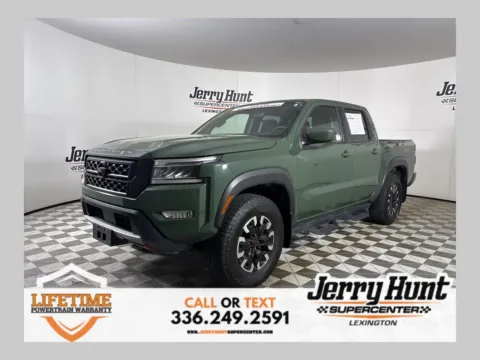 Green 2024 Nissan Frontier PRO-4X for sale in Lexington, NC
