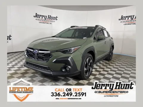 Green 2024 Subaru Crosstrek Limited for sale in Lexington, NC