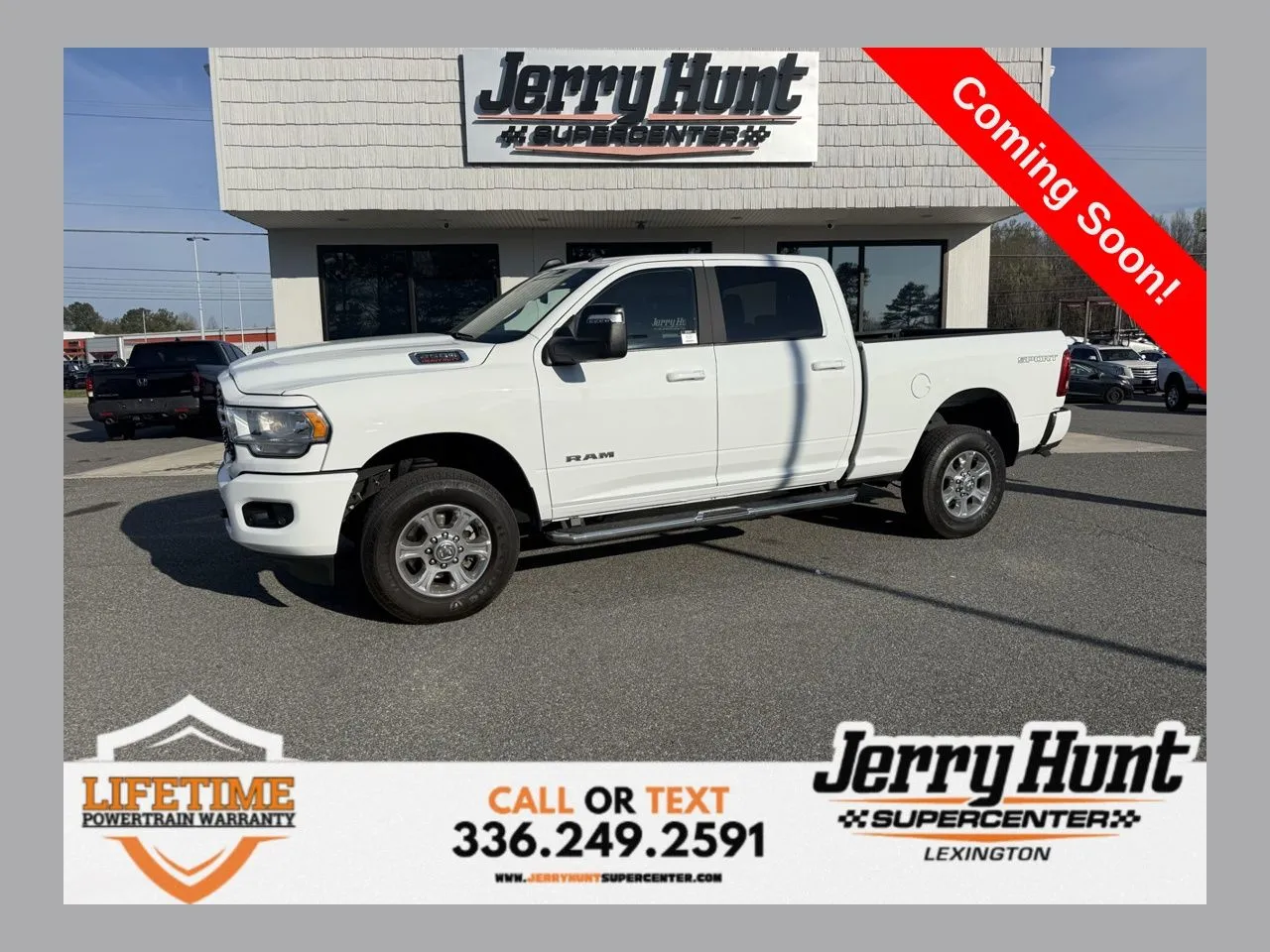 White 2024 Ram 2500 Big Horn for sale in Lexington, NC