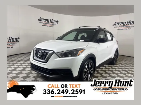 White 2018 Nissan Kicks SV for sale in Lexington, NC