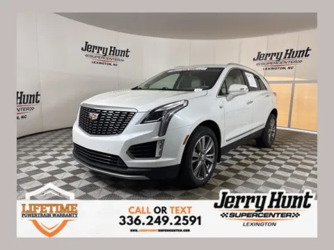 White 2023 Cadillac XT5 Premium Luxury for sale in Lexington, NC