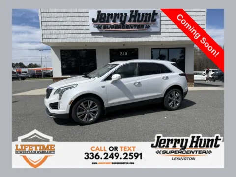 White 2023 Cadillac XT5 Premium Luxury for sale in Lexington, NC