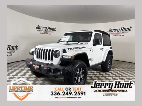 White 2022 Jeep Wrangler Rubicon for sale in Lexington, NC