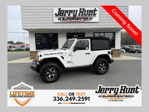 White 2022 Jeep Wrangler Rubicon for sale in Lexington, NC