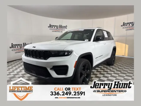 White 2023 Jeep Grand Cherokee Altitude for sale in Lexington, NC