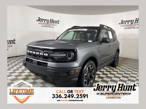 Gray 2022 Ford Bronco Sport Outer Banks for sale in Lexington, NC