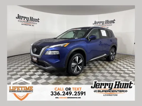 Blue 2023 Nissan Rogue SL for sale in Lexington, NC